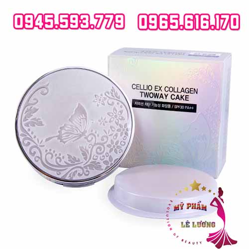 Phấn-Cellio-Ex-Collagen-Twoway-Cake